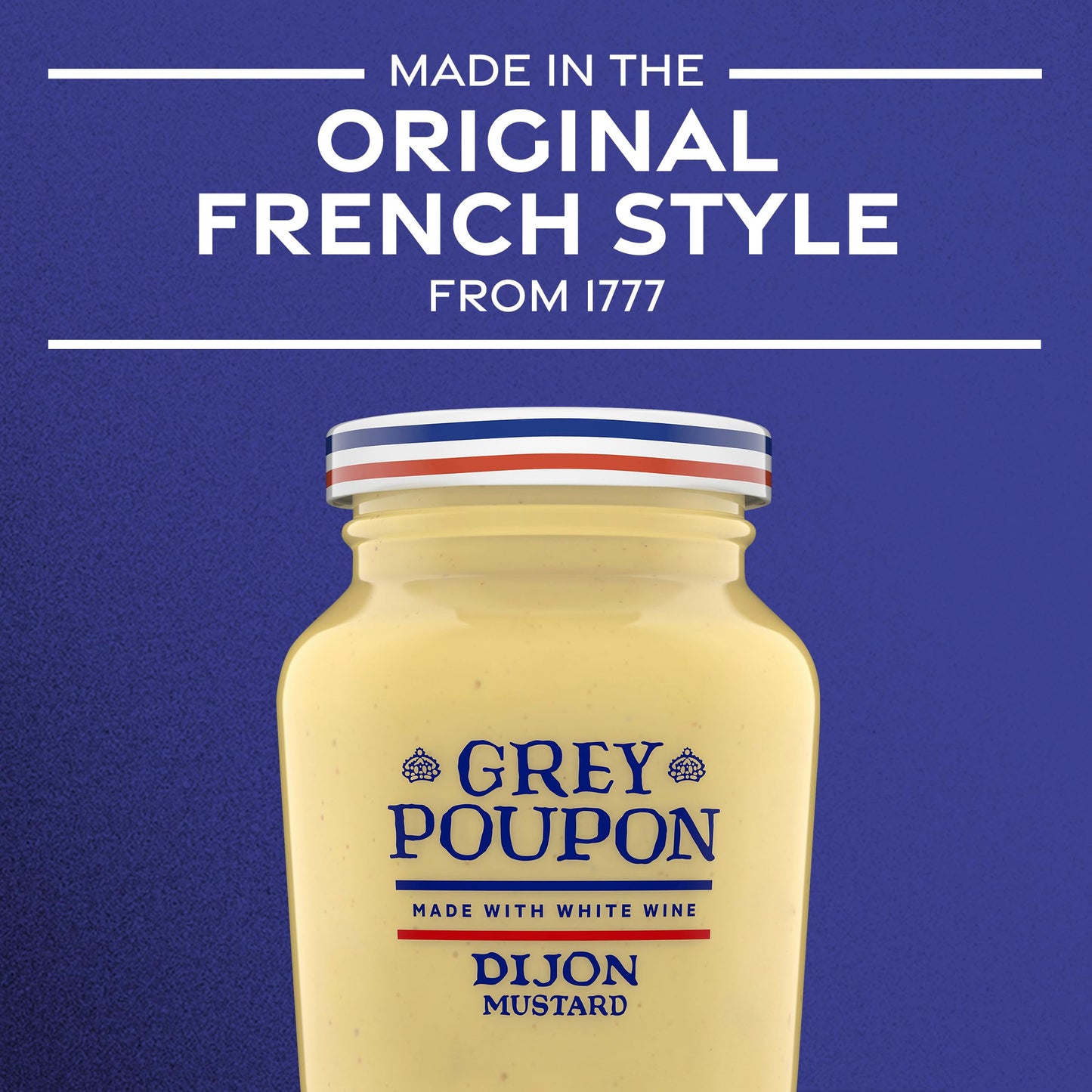 Grey Poupon Dijon Mustard  8 oz. Jar