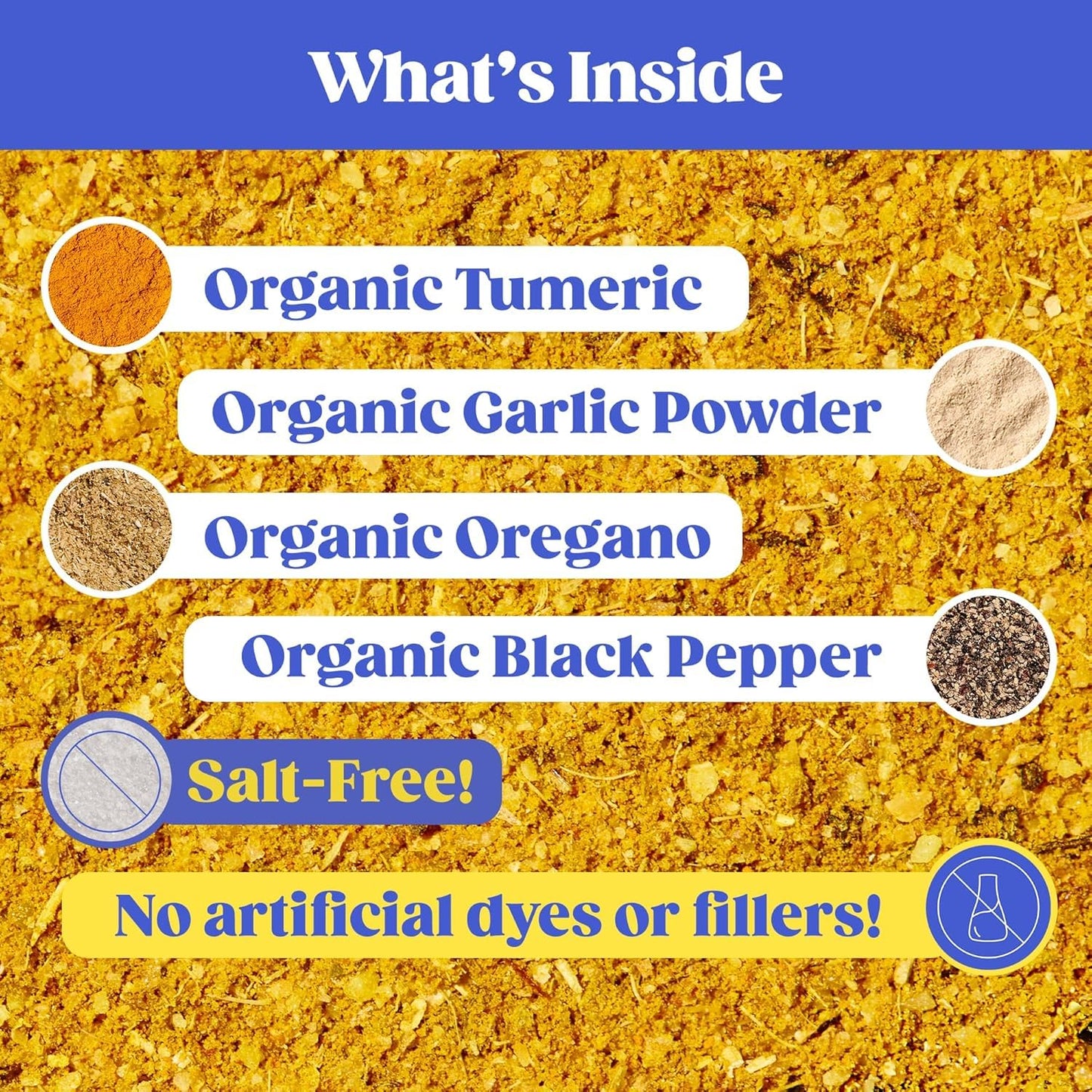 Loisa Seasoning Salt-Free Adobo, USDA Organic, Non-GMO, 2.9oz (Pack of 2)