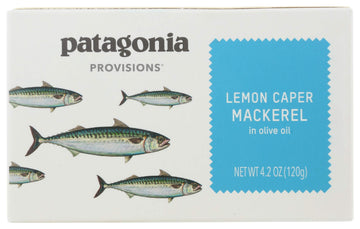 PATAgONIA PROVISIONS Lemon caper Mackerel 4.2 OZ