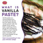 Spicy World Vanilla Bean Paste 4Oz Jar - All Natural & Pure - Made With Organic Agave Syrup - For Cooking, Baking & Desserts - 1