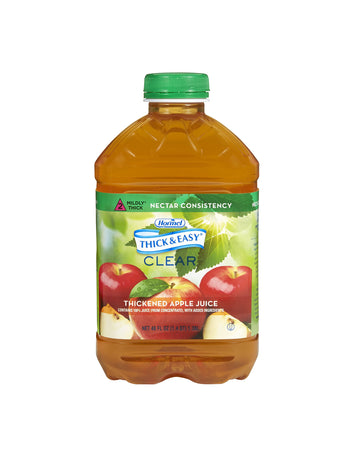 Thick & Easy Clear Thickened Apple Juice, Nectar Consistency, 46 Ounce (Pack Of 6)