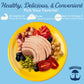 Onboard Ready To Eat Italian Tuna Salad - Tuna Snacks With Beans, Chickpeas, Peas & Peppers - High-Protein Mediterranean Salad (5.64 Oz, Pack Of 6)
