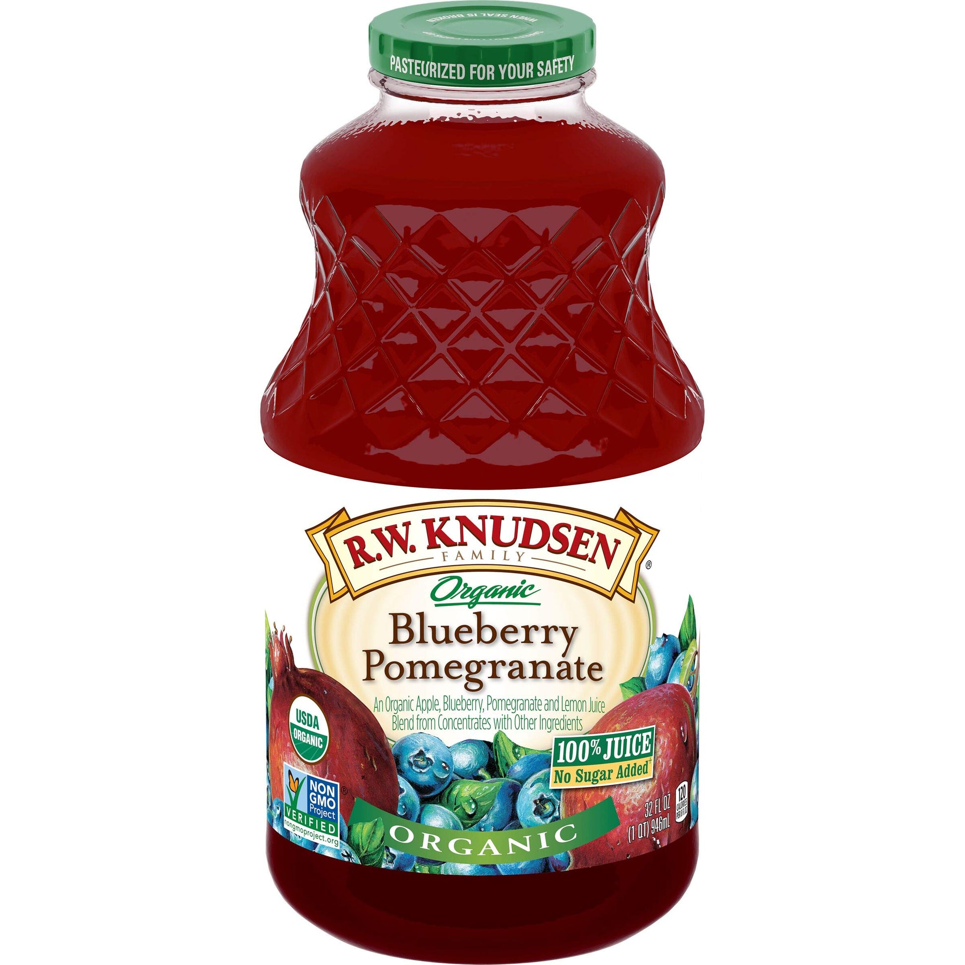 R.W. Knudsen Organic Blueberry Pomegranate Juice  32 fz