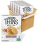 GOOD THINS Parmesan & Garlic Rice & Cheese Snacks Gluten Free Crackers, Bulk Snack Crackers, 6 - 3.5 oz Boxes
