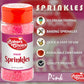 Bakers Choice Pink Sprinkles For Baking - Jimmies Sprinkles For Ice Cream Toppings - Dairy Free, Kosher 2.8 Oz