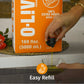 O-Live & Co. 100% Extra Virgin Olive Oil, First Cold Pressed, 169 Fl Oz Eco-friendly Packaging