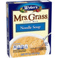 Mrs. Grass Chicken Noodle Soup Mix, 4.2 Oz, 2 Pack, Noodle, Convenient Meal Option