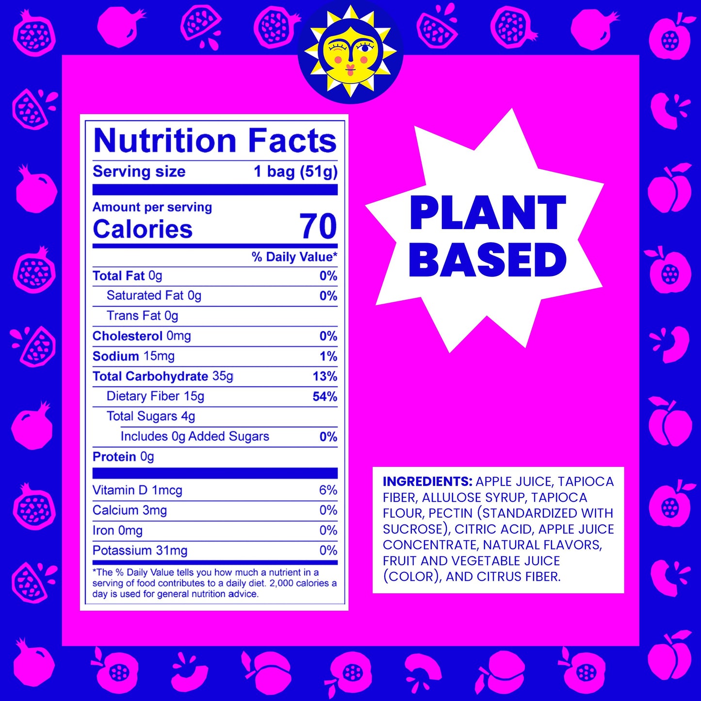 Better Sour Sour Gummy Candy Stars, Vegan & Gluten-Free, Pack of 10, Made with Real Fruit Juice