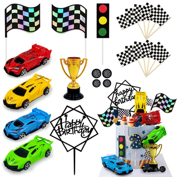 Racing Car Cake Decoration Racing Car Cake Topper Racing Car Birthday Cake Decorations Racing Car Party Favors