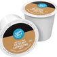 Happy Belly Cappuccino Coffee Pods, Hazelnut Flavored, 24 Count, Compatible with K-Cup malt-inspired, Creamy Tan