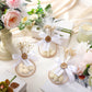 Misdary Wedding Almond Candy Favors Set of 50 with Ring and Tulle Bag, DIY Marzipan Souvenirs, Model JAF-Misdary-1328, 24.79