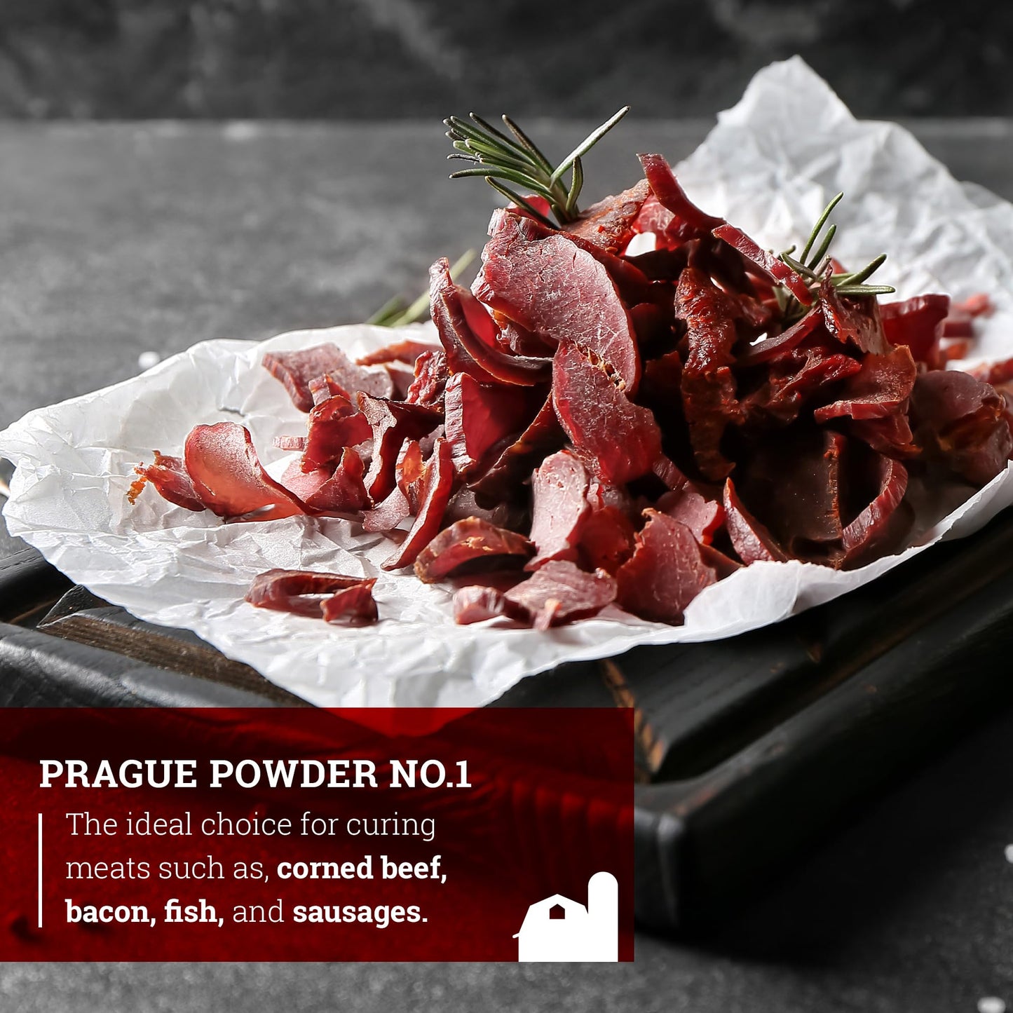 Hoosier Hill Farm Prague Powder No.1 (Pink Curing Salt), 1LB (Pack of 1)