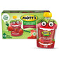 Motts No Sugar Added Strawberry Applesauce, 3.2 oz clear pouches, 12 count