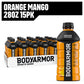 BODYprotective covering Sports Drink  Orange Mango  Electrolyte Drink Hydration  28 Fl Oz Bottles (15 Pack)  Flavored Coconut Water with B Vitamins & Antioxidants