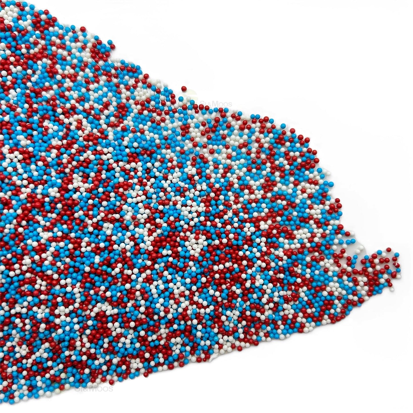 Se Si&Moos Red White And Blue Sprinkles For Cake Decorating Patriotic Sprinkles 4Th Of July Independence Day Cupcake Decorations