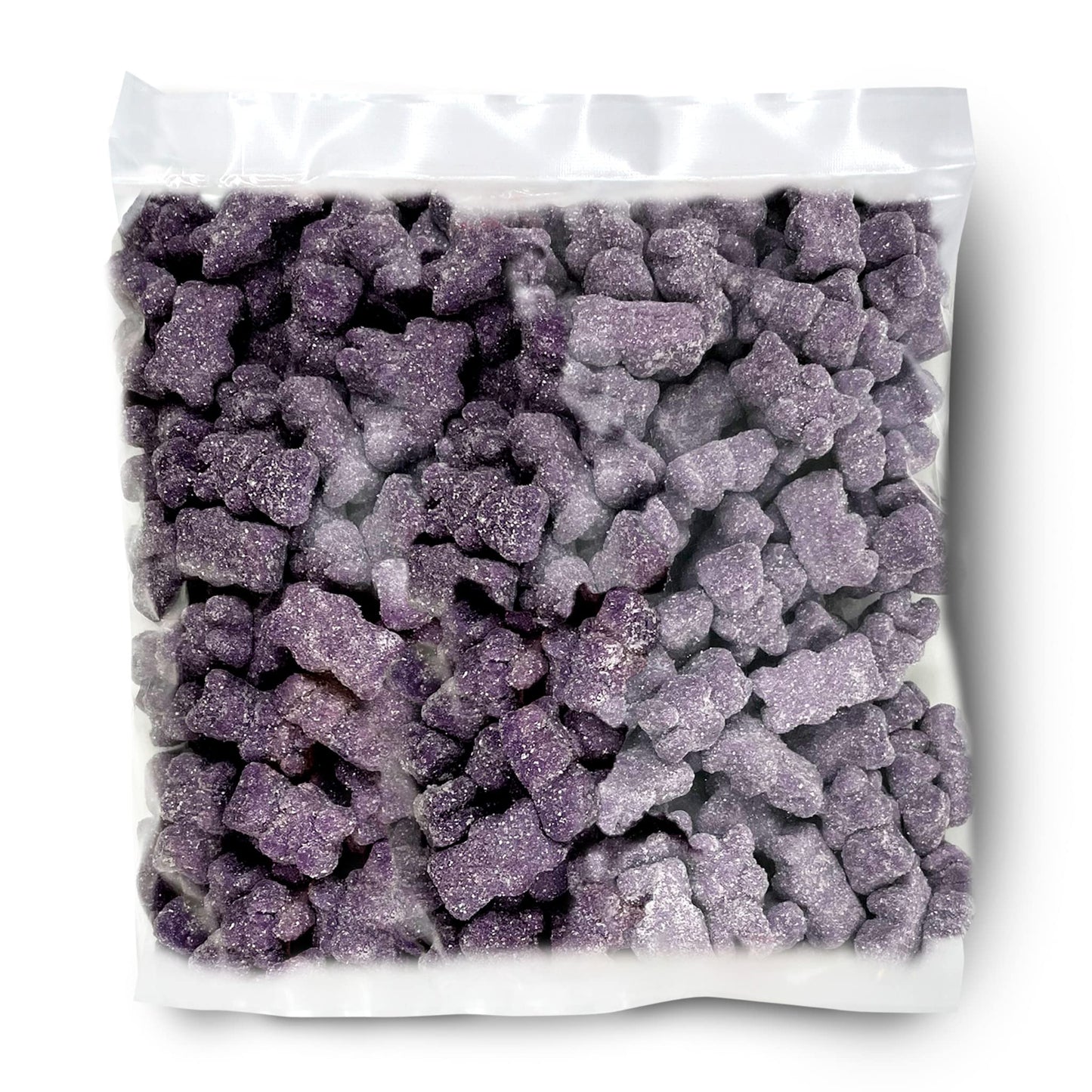 The Hampton Popcorn Company Purple Gummy Bears, 2.2 Pound Bag, G  Flavor