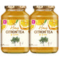 KPANTRY Honey Citron Tea - Korean Marmalade, Chemical-free Yuzu, 35.27 Fl Oz (Pack of 2) - Instant Hot or Cold Beverage
