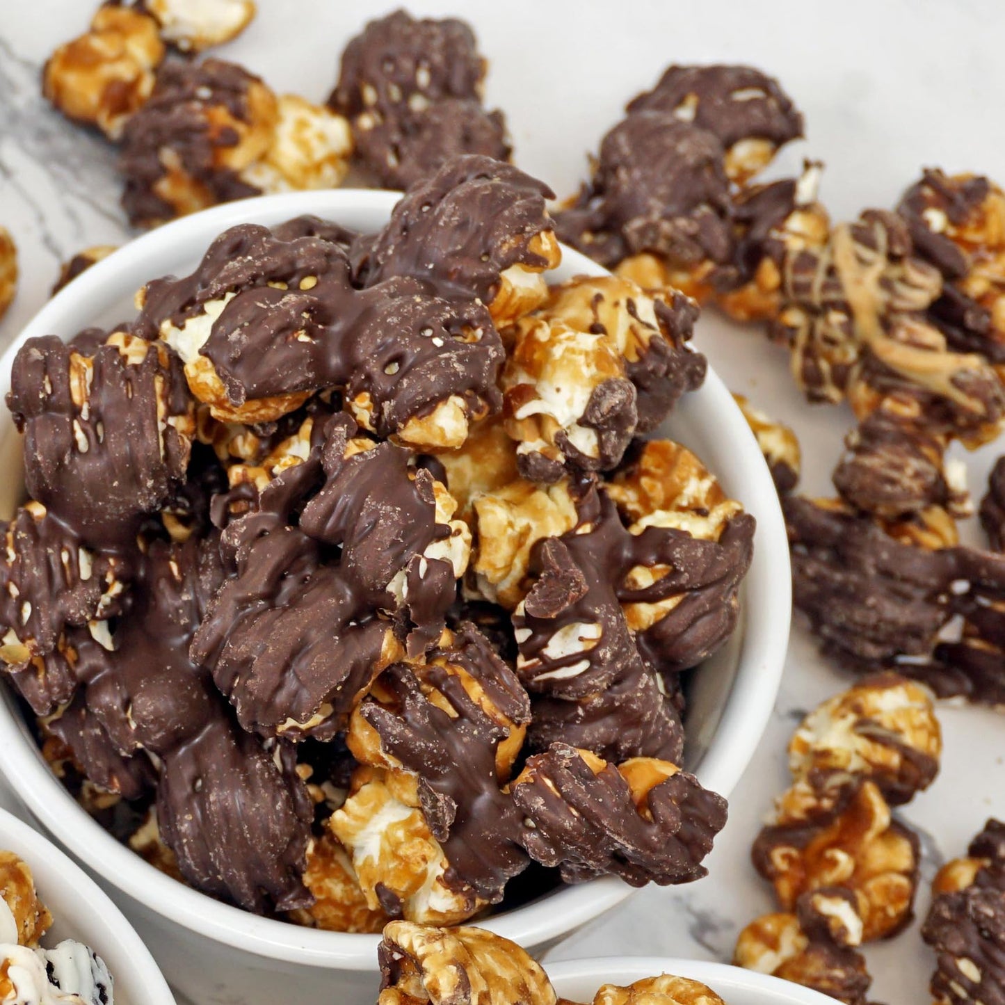 Chocolate Caramel Sea Salt Crunch Popcorn Tin, 24.5 Ounce Popcorn 1 Gallon Tin, Gourmet Popcorn Gift, Birthday Gifts, The Hampto