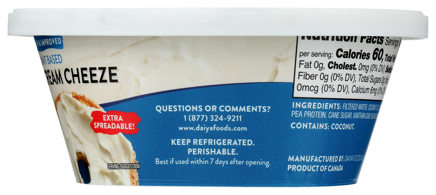 Daiya, Plain Cream Cheese Style Spread, 8 oz