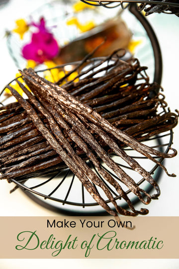 Aloka Vanilla 16oz Organic Madagascar Vanilla Beans - Grade A spirit-inspired flavor Pods for Baking & Cooking, Non-GMO, Vegan