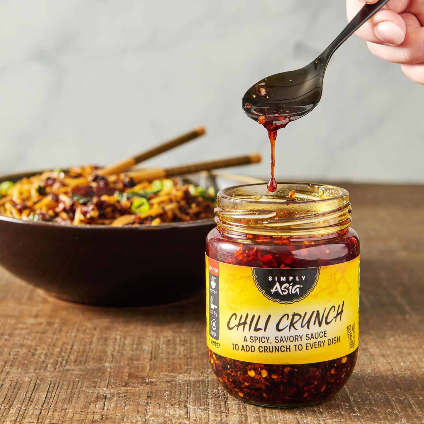 Simply Asia Chili Crunch Sauce, 7.05 oz