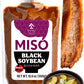 Awase Miso Paste, Black bean, Handmade in Kyoto Japan 300g(10.58OZ),NON-GMO,NON-MSG?YAMASAN?