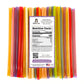 The Honey Jar Raw Honey Sticks - 100 Count - Pure Honey Straws for Tea & Coffee