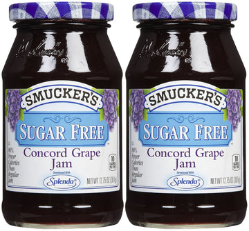 Smuckers Sugar-Free Concord Grape Jam 12.75 (Pack of 2)