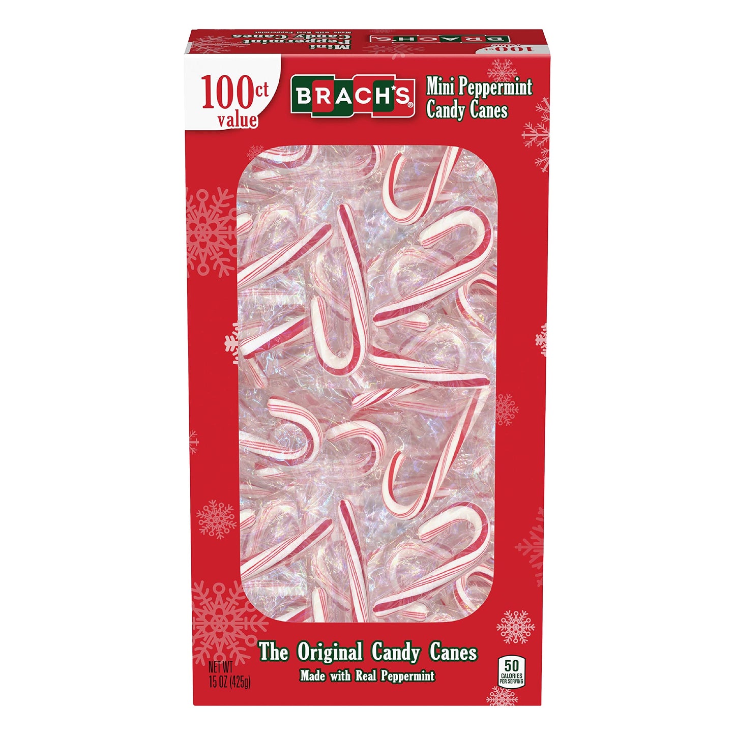 Brach'S Mini Candy Canes, 100 Ct Carton