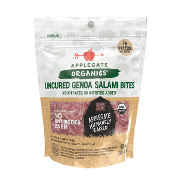 Organic Uncured Genoa Salami Bites