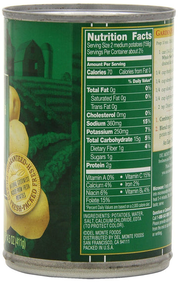 Del Monte Diced Potatoes, 14.5-Ounce (Pack Of 8)