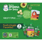 Gerber 2Nd Foods Organic For Baby Puree Blend Pouches Variety Pack, Fruit & Veggie Favorites (Variety)