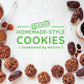 Maxine'S Heavenly Peanut Butter Chocolate Chip Cookies | Healthy Vegan Oatmeal Cookies Sweetened With Coconut Sugar & Dates | Pl