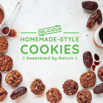 Maxine'S Heavenly Peanut Butter Chocolate Chip Cookies | Healthy Vegan Oatmeal Cookies Sweetened With Coconut Sugar & Dates | Pl
