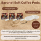 Baronet Coffee Pods Donut Shop - Regular Strength Medium Roast, 54 Pods (18 Count Pack of 3)