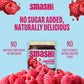 Chia Smash Raspberry Jam - No Sugar Added, Keto Friendly, Vegan - 6 Jars, 8oz