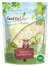 Food To Live Organic Coconut Chips, 1.5 Pounds - Non-Gmo, Kosher, Raw, Desiccated, Unsweetened, Unsulfured, Dried Flakes, Vegan, Keto, Bulk, Great For Baking