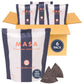 Ancient Crunch MASA Chips Blue Corn Tortilla Chips - 5 Ounce (Pack of 6) - Naturally Grown, No Seed-Oil, Original Blue