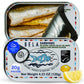 BELA Wild Caught Sardines in Organic Lemon Olive Oil, Lightly Smoked, 4.25 Oz, All Natural, High Protein, Omega 3 Rich