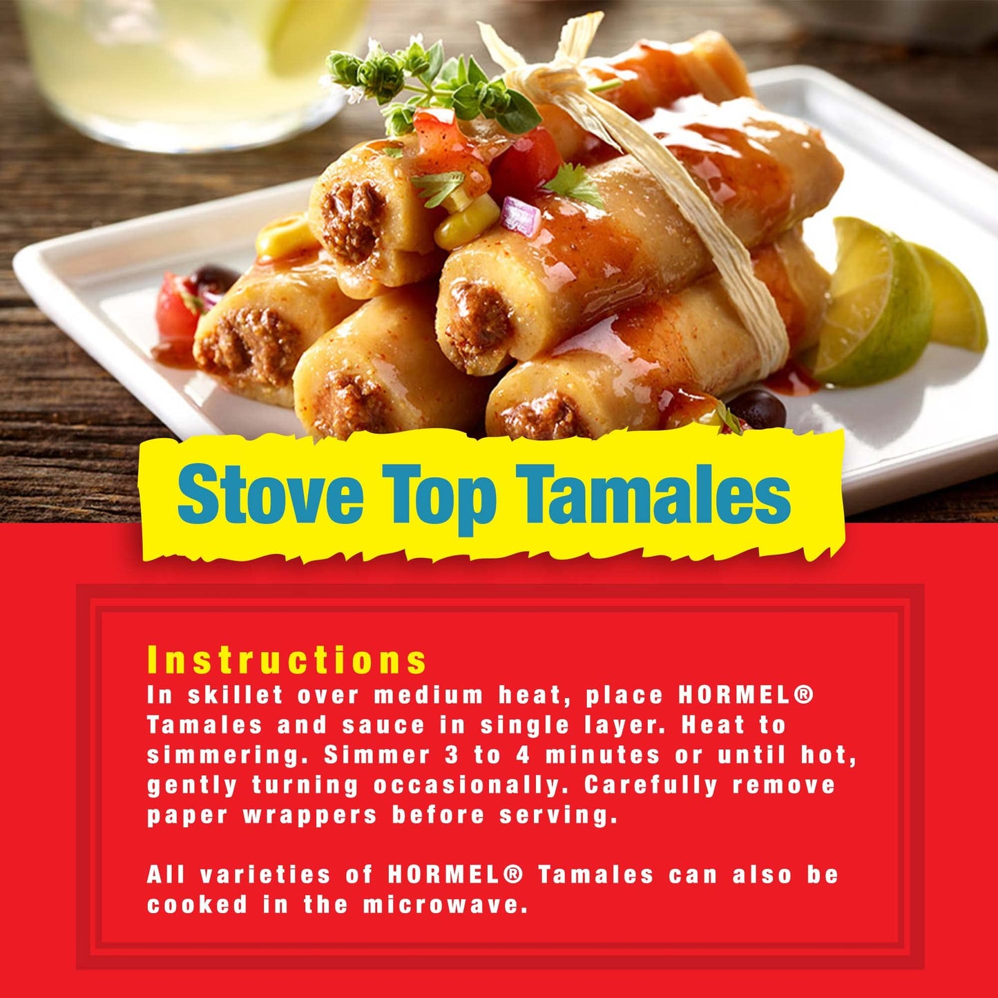 Hormel Chicken Tamales, Canned Tamales, 15 Oz, Pack of 12