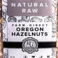 Oregon Farm To Table - Raw Hazelnuts from Premium Growers - Natural Raw Hazelnuts - Kosher Certified -1 LB