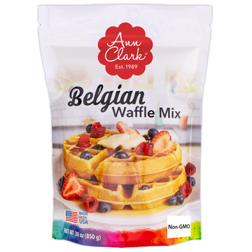 Ann Clark Gourmet Belgian Waffle Mix, 16 Oz. Made In Usa