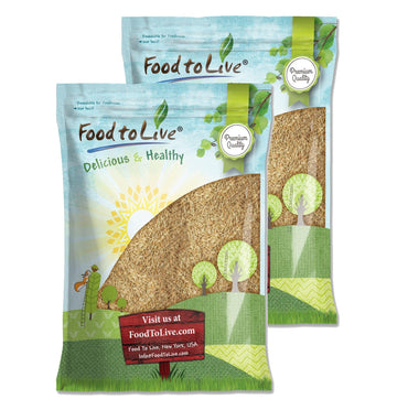 Food to Live Rye Berries, 20 Pounds - Whole Grain Powerhouse for Bread, Sourdough, Porridge, and Granola. Rich in Fiber and Nutr