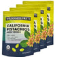 Wilderness Poets, Organic, Whole, Raw Pistachios - Grown in California, Fresh, Bright Green, Unsalted, Unroasted, Bulk Size - 5 