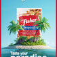 Fisher Snack Tropical Trail Mix, 3.5 Ounces (Pack Of 6), Banana Chips, Almonds, Cashews, Dried Sweetened Pineapple And Mango, Re