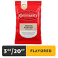 Community Coffee Toasted Hazelnut Flavored  Medium Roast Pre-Measured Coffee Packs  3.0 Ounce Bag (Box of 20)