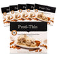Proti-Thin Protein Bars, Salted Toffee Pretzel, 15g Protein, Low Calorie, KETO Friendly, 7 Count (Pack of 6)