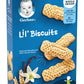 Gerber Lil Biscuits, Baked With Whole Grains, Non-Gmo & No High Fructose Corn Syrup, Made For Toddlers, 4.44 Oz Box (Pack Of 5 Boxes)