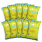 Taali Tangy Turmeric Water Lily Pops (10-Pack) - Roasted Fox Nuts Makhana Snack | Crunchy Indian Healthy Snacks | Protein-rich, 