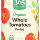 365 By Whole Foods Market, Tomatoes Whole Peeled Organic, 28 Ounce